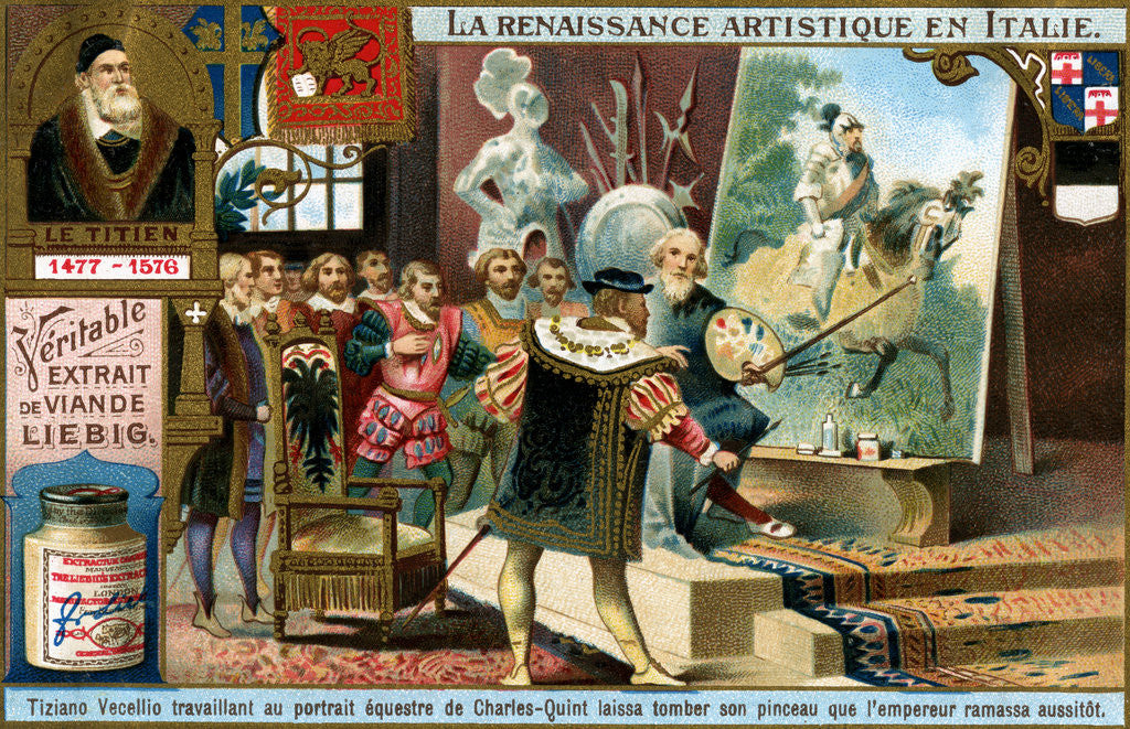 Detail of Renaissance Art in Italy: Titian by Anonymous