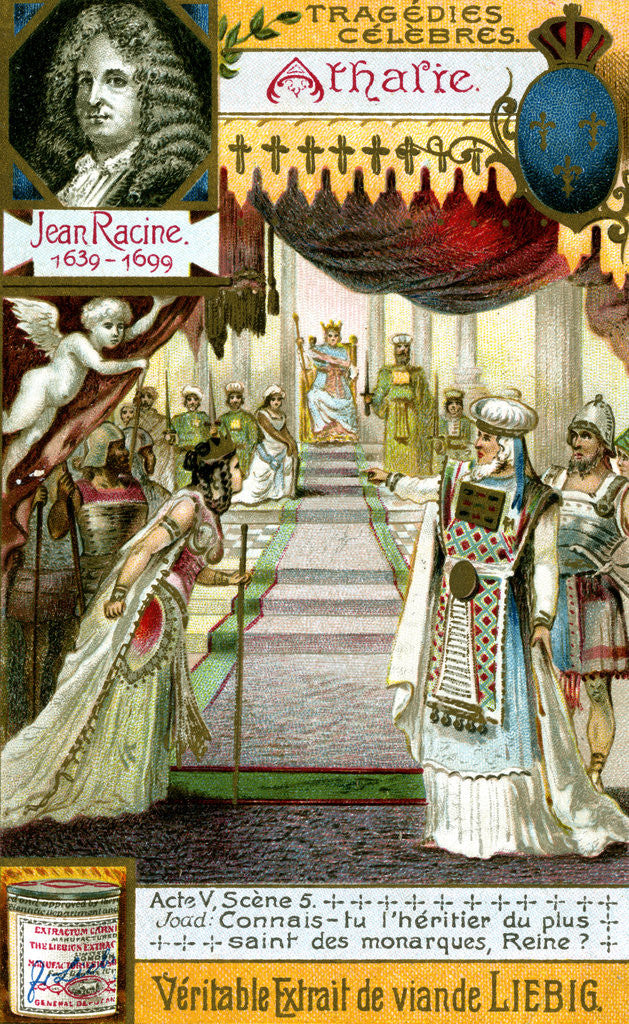 Detail of Athalie by Jean Racine by Anonymous