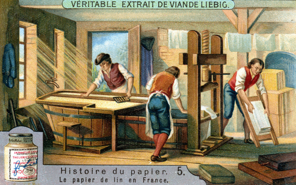 Detail of History of Paper: 5 by Anonymous