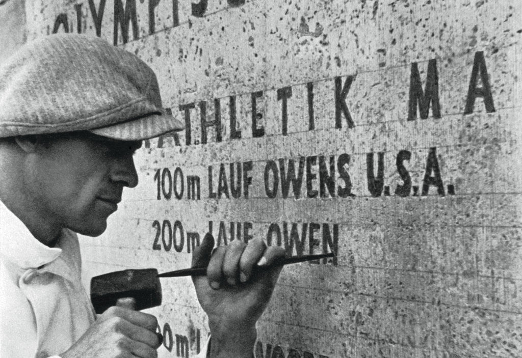 Detail of Berlin Olympics by Anonymous