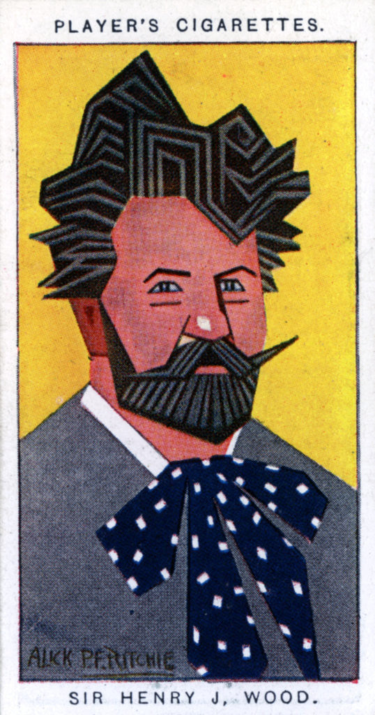 Detail of Sir Henry Joseph Wood, British conductor by Alick P F Ritchie