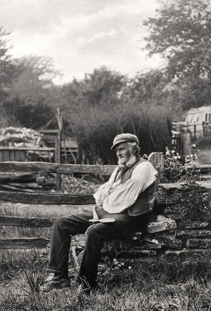 Detail of The Woodman by Thomas Fall