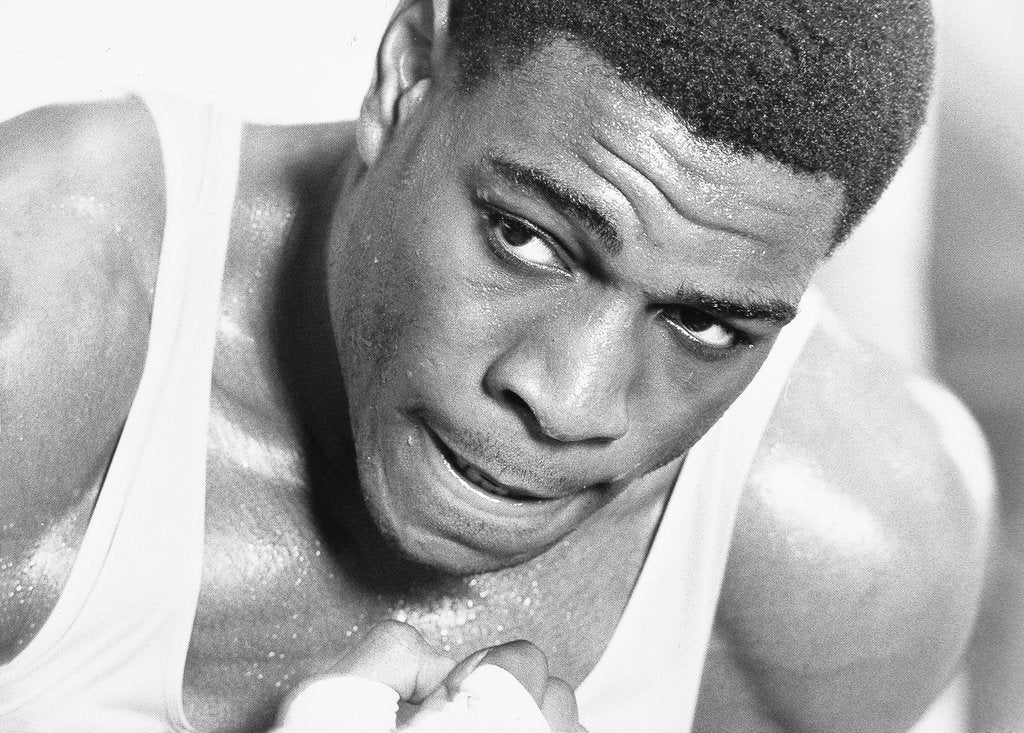 Detail of Boxer Frank Bruno by Associated Newspapers