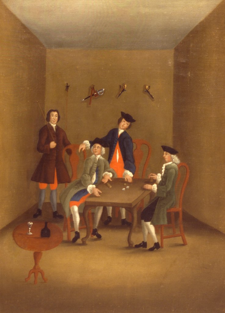Detail of Cockfighting by Anonymous