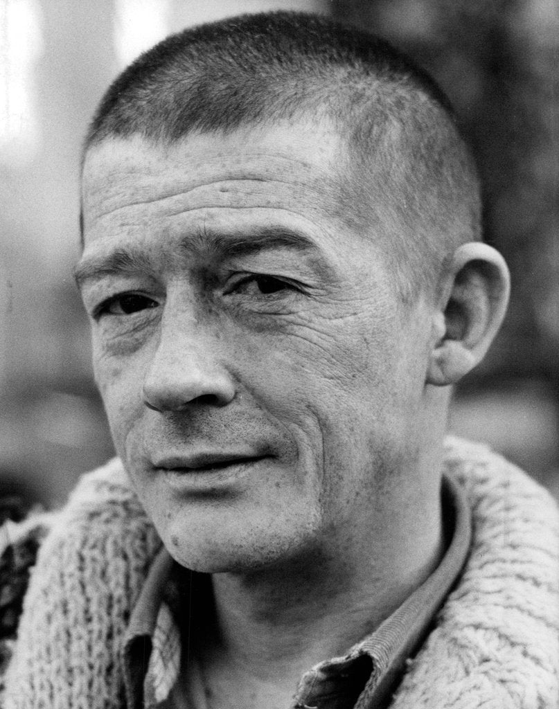 Detail of John Hurt filming by Associated Newspapers