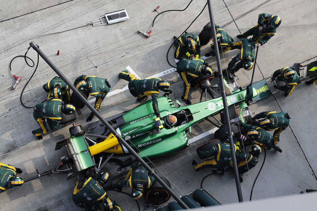 Detail of New rubber, Giedo van der Garde, Malaysia by Steven Tee