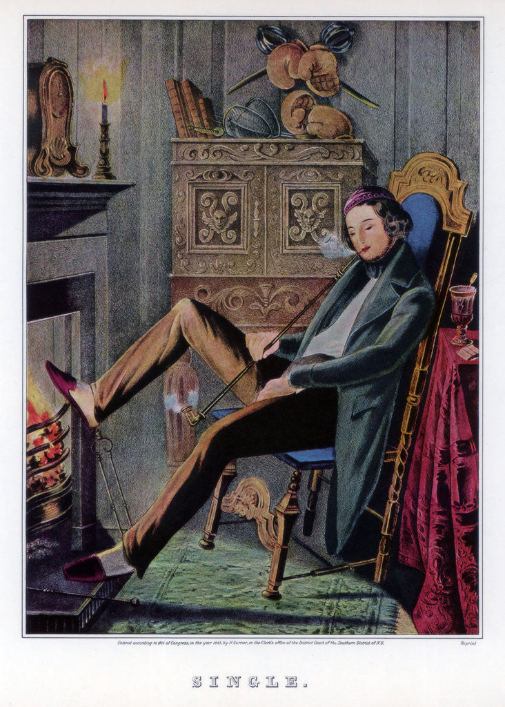 Detail of Single by Nathaniel Currier