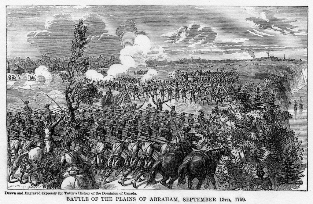 Detail of Battle of the Plains of Abraham, September 13th by Anonymous