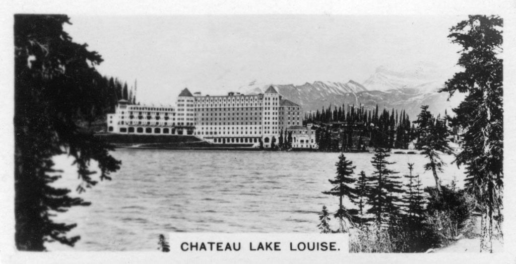 Detail of Chateau Lake Louise, Alberta, Canada by Anonymous