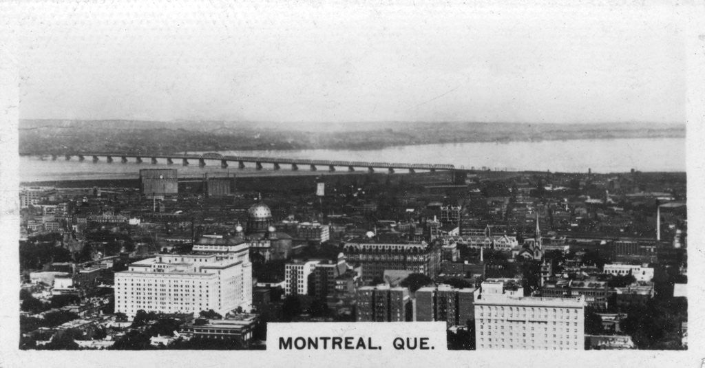 Detail of Montreal, Quebec, Canada by Anonymous