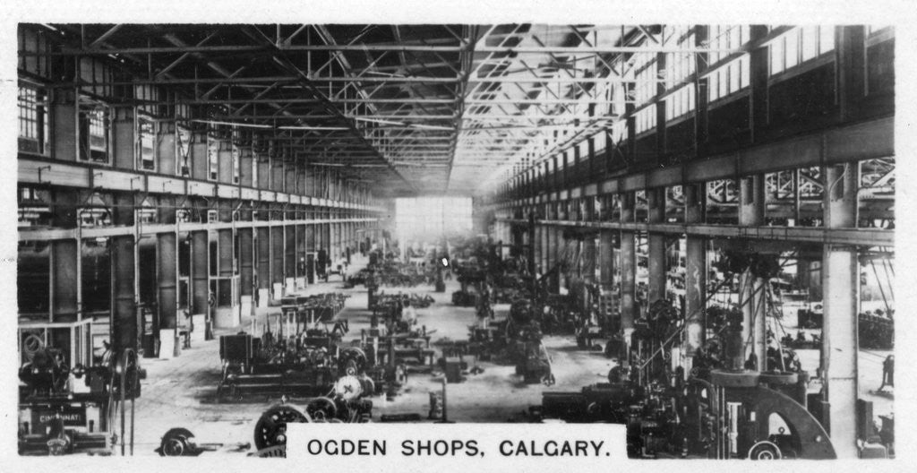 Detail of Ogden Shops, Calgary, Alberta, Canada by Anonymous