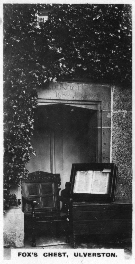 Detail of 'Fox's Chest, Ulverston', Cumbria by Anonymous