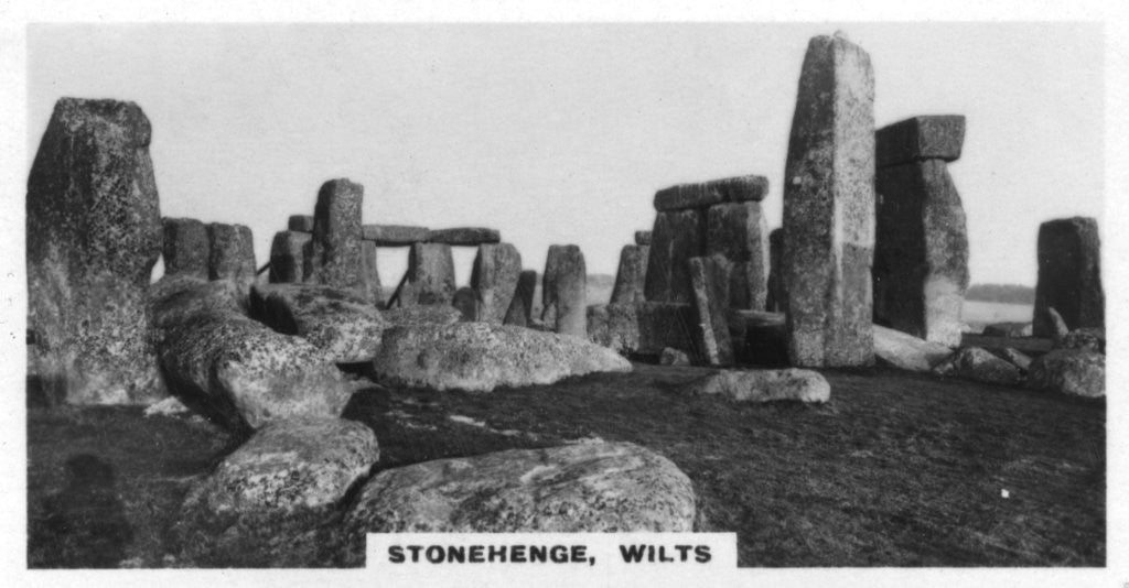 Detail of Stonehenge, Wiltshire by Anonymous