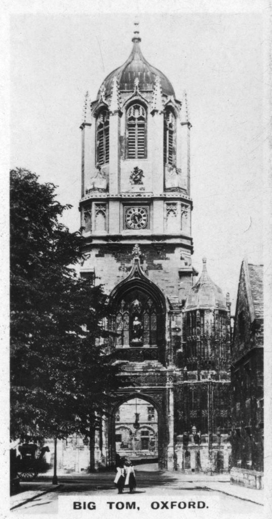 Detail of Big Tom, Oxford by Anonymous