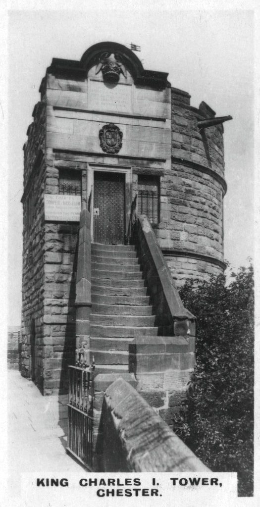 Detail of King Charles I Tower, Chester by Anonymous