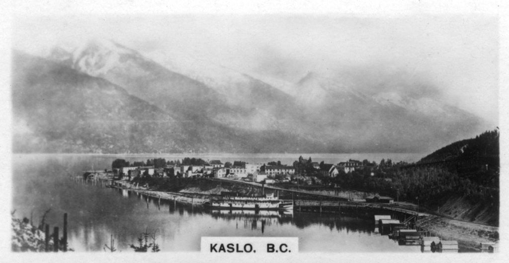 Detail of Kaslo, British Columbia, Canada by Anonymous