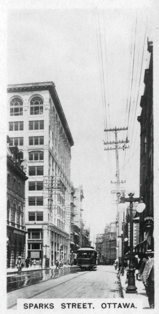 Detail of Sparks Street, Ottawa, Canada by Anonymous