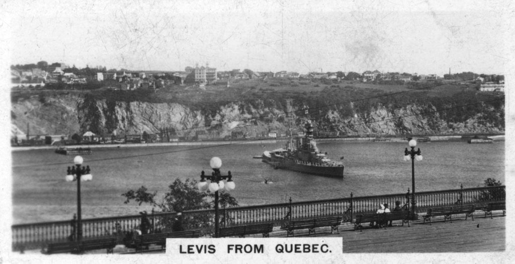 Detail of Levis from Quebec, Canada by Anonymous