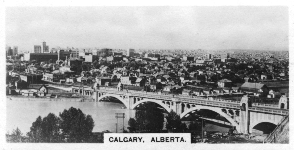 Detail of Calgary, Alberta, Canada by Anonymous