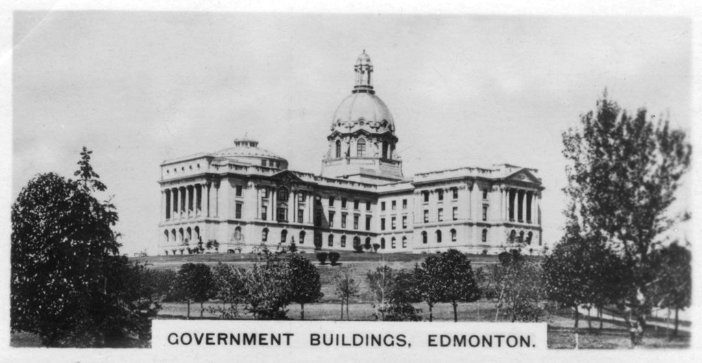Detail of Government Buildings, Edmonton, Alberta, Canada by Anonymous