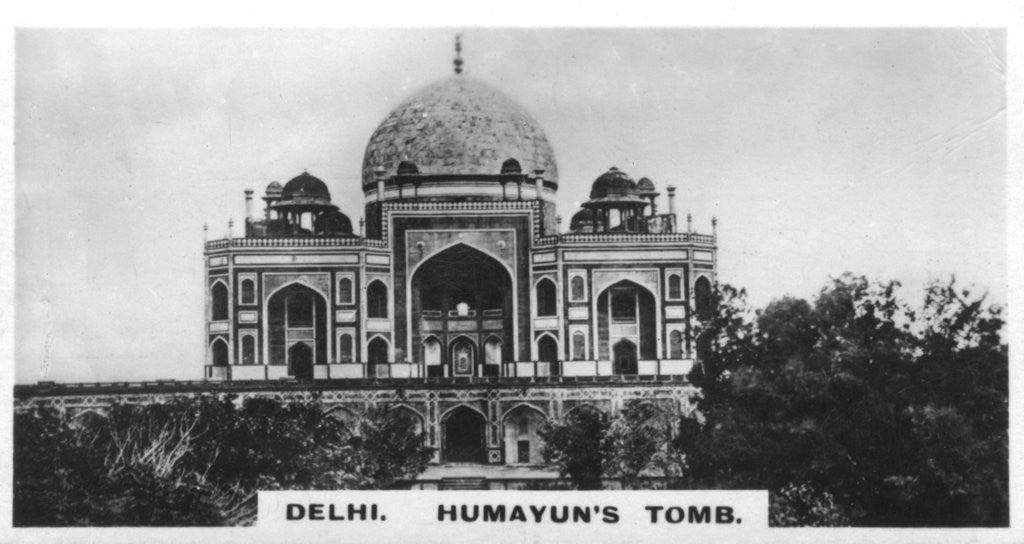Detail of Humayun's tomb, Delhi, India by Anonymous