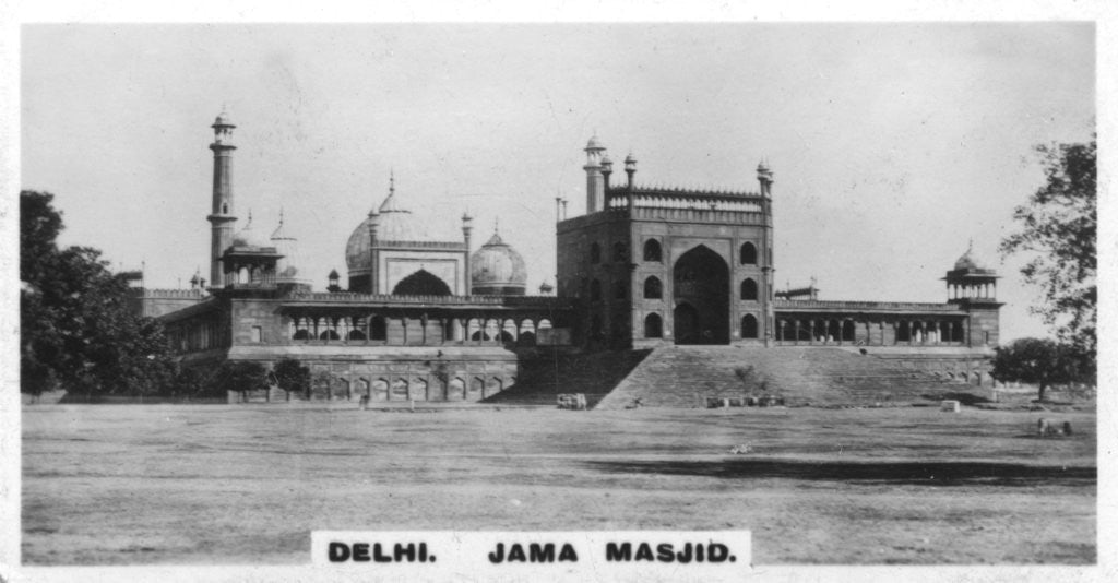 Detail of Jama Masjid, Delhi, India by Anonymous