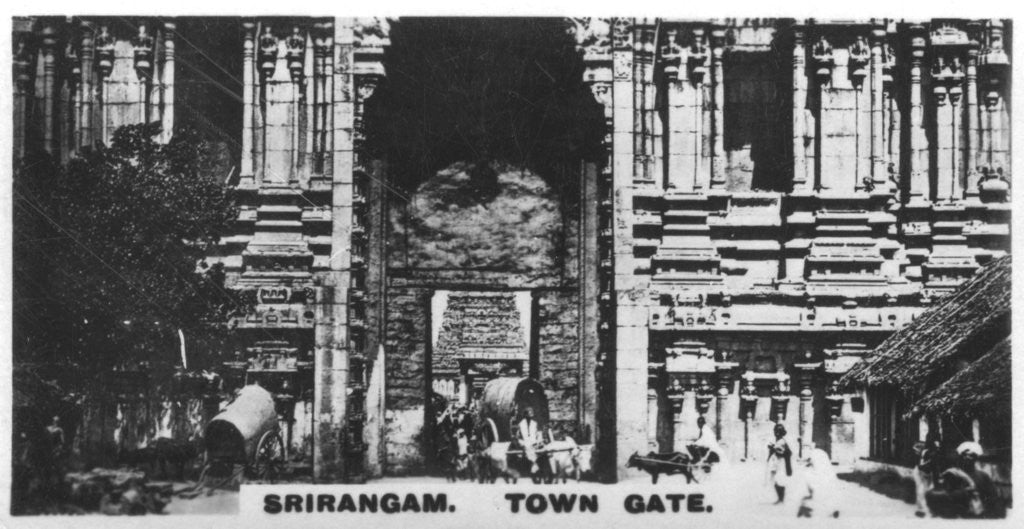 Detail of Town gate, Srirangam, India by Anonymous