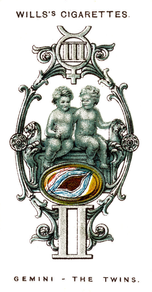 Detail of Gemini, The Twins by Anonymous