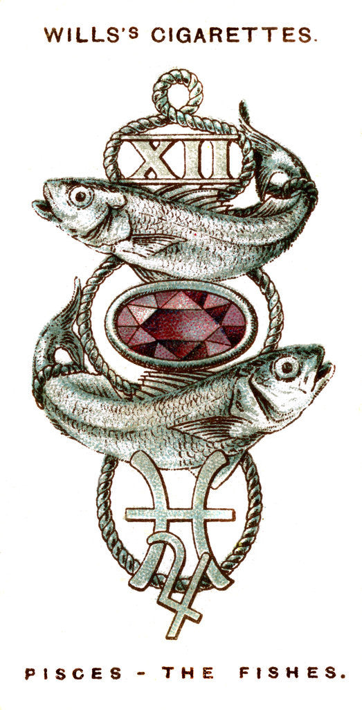 Detail of Pisces, The Fishes by Anonymous