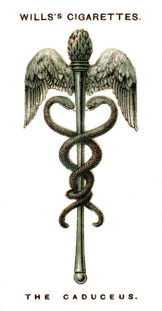Detail of The Caduceus by Anonymous