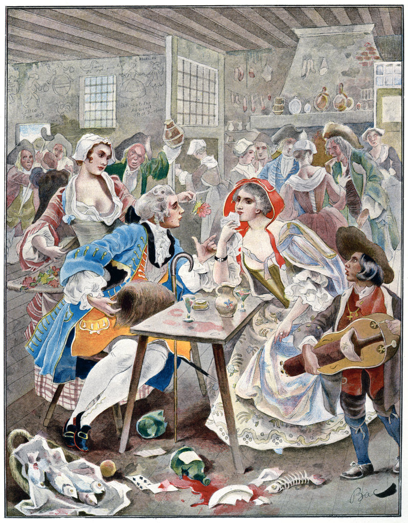 Detail of Small Ramponneau by Ferdinand Sigismund Bac