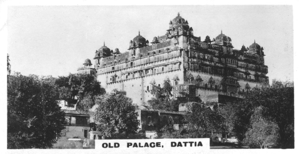 Detail of Old Palace, Datia, India by Anonymous