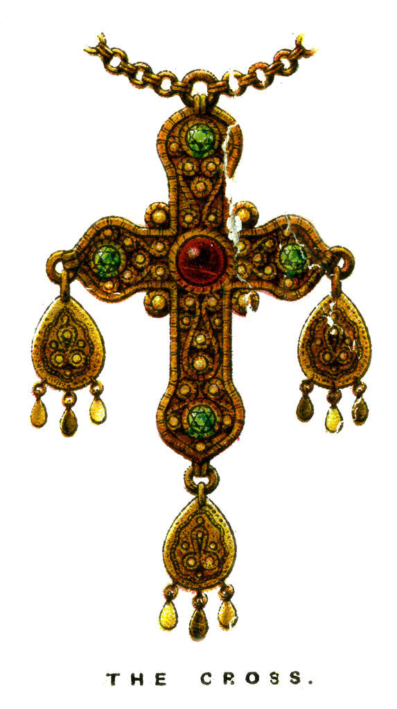 Detail of The Cross by Anonymous