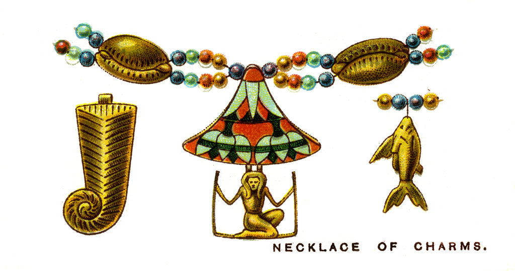 Detail of Necklace of Charms by Anonymous