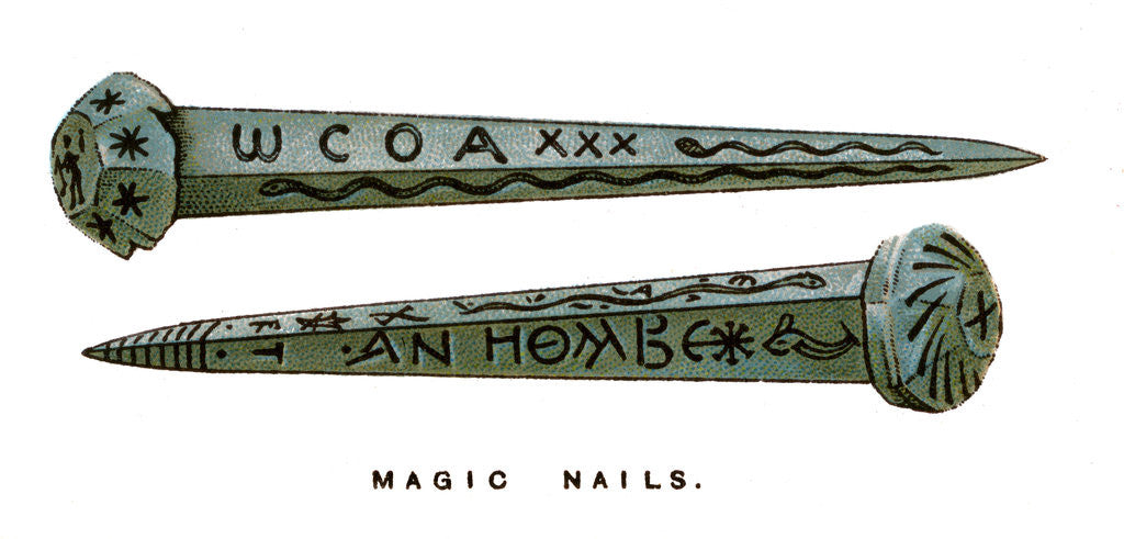 Detail of Magic Nails by Anonymous