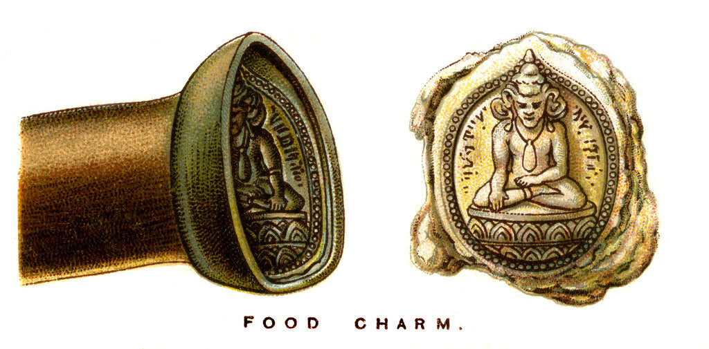 Detail of Food Charm by Anonymous