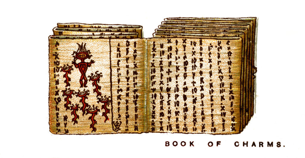 Detail of Book of Charms by Anonymous