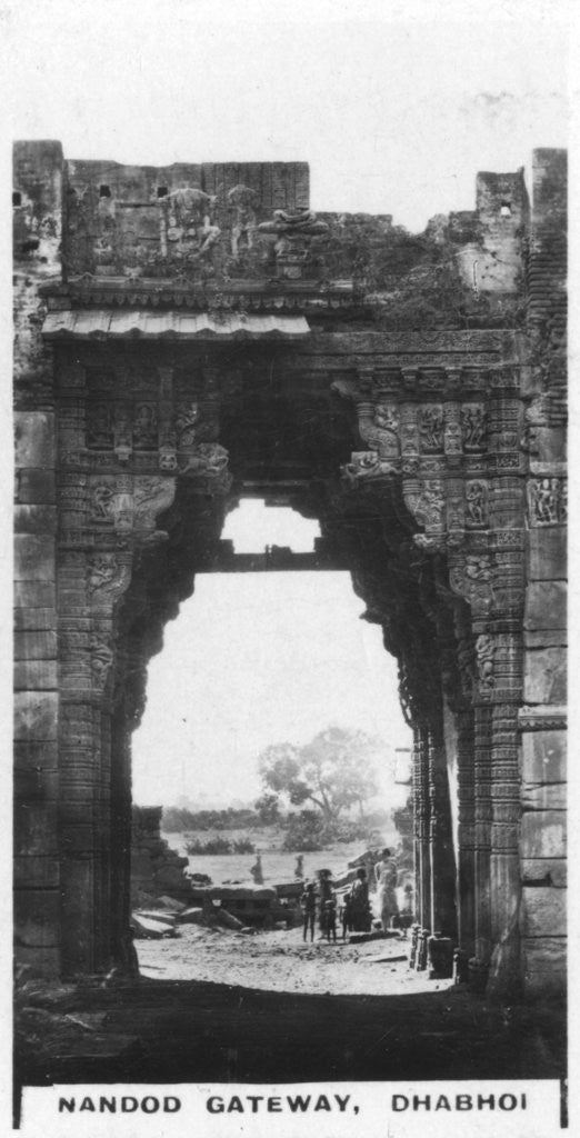 Detail of Nandod Gateway, Dhabhoi, India by Anonymous