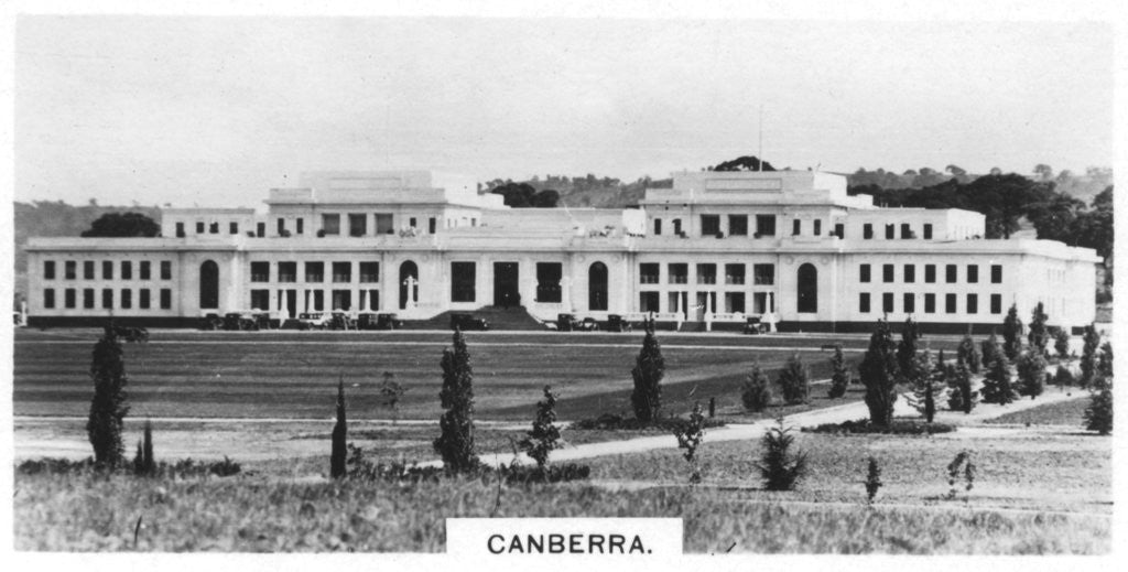 Detail of Canberra, Australia by Anonymous
