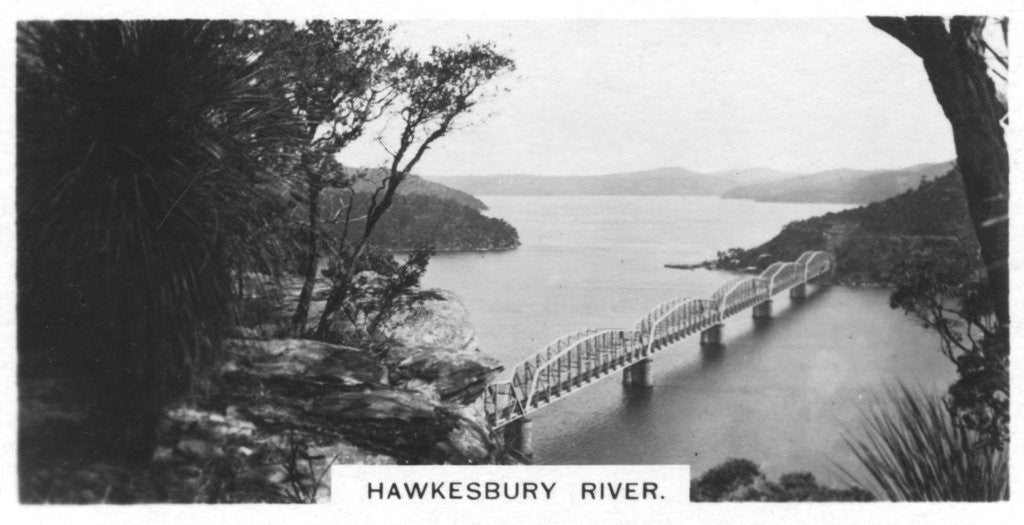 Detail of Hawkesbury River, Australia by Anonymous