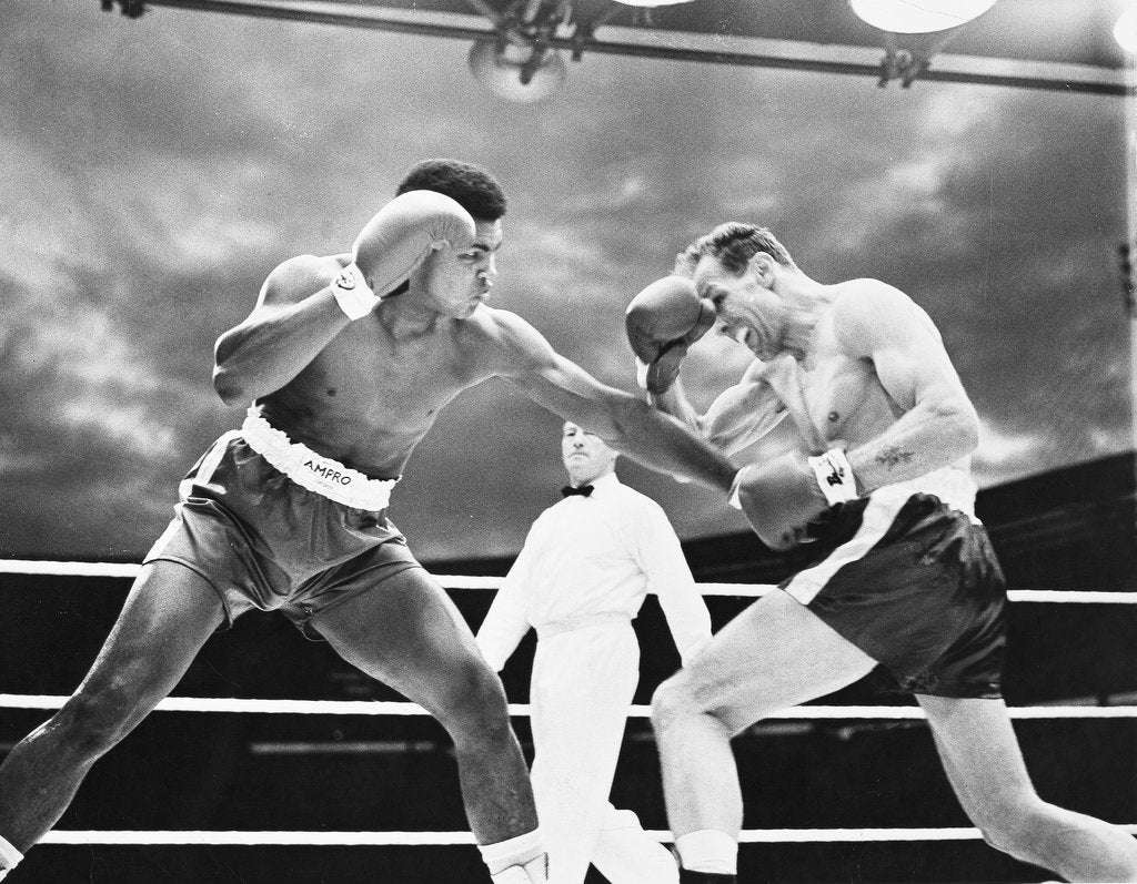 Detail of Muhammad Ali v Henry Cooper by Associated Newspapers