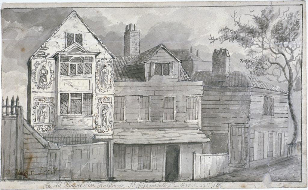 Detail of Sir Paul Pindar's House, Bishopsgate, City of London by Daniel Thorn