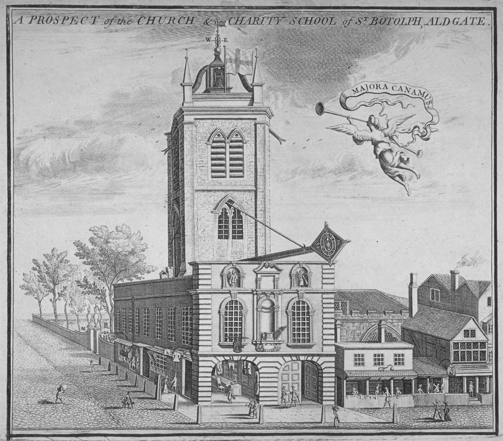 Church of St Botolph, Aldgate, City of London by Anonymous
