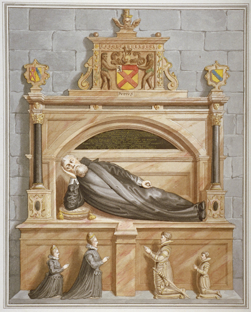 Monument to Sir Edward Bruce in Rolls Chapel, Chancery Lane, City of London by Anonymous