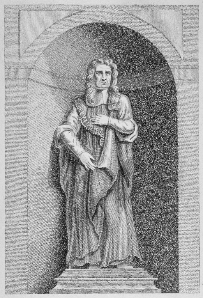 Detail of Statue of Sir John Moore from Christ's Hospital, City of London by Anonymous