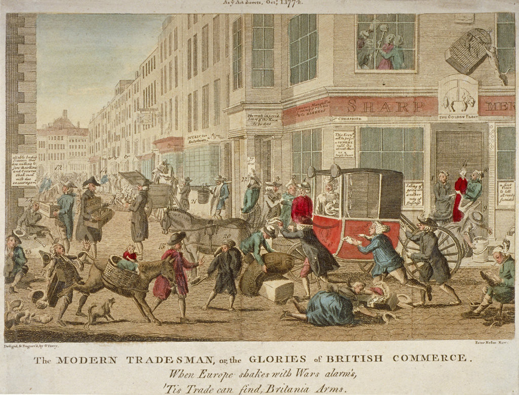 The modern tradesman, or the glories of British commerce by G Terry