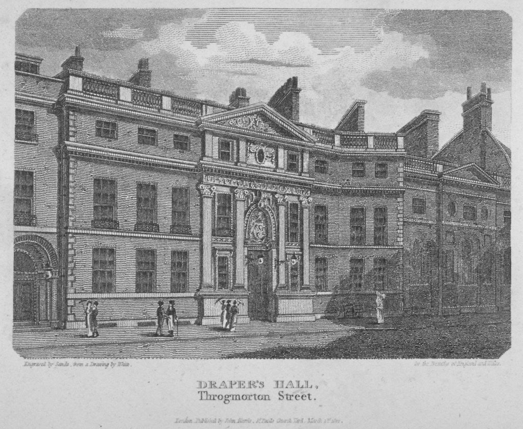 Drapers' Hall, Throgmorton Street, City of London by Robert Sands