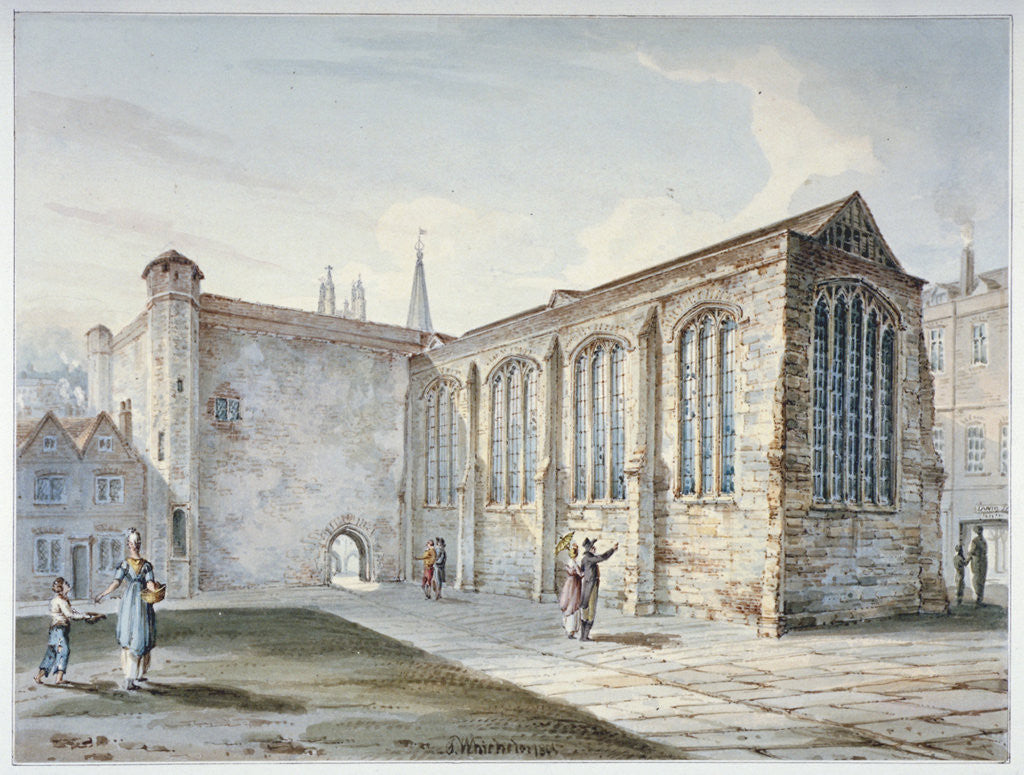 Holy Trinity Chapel, Leadenhall Street, known as Leadenhall Chapel, City of London by C John M Whichelo