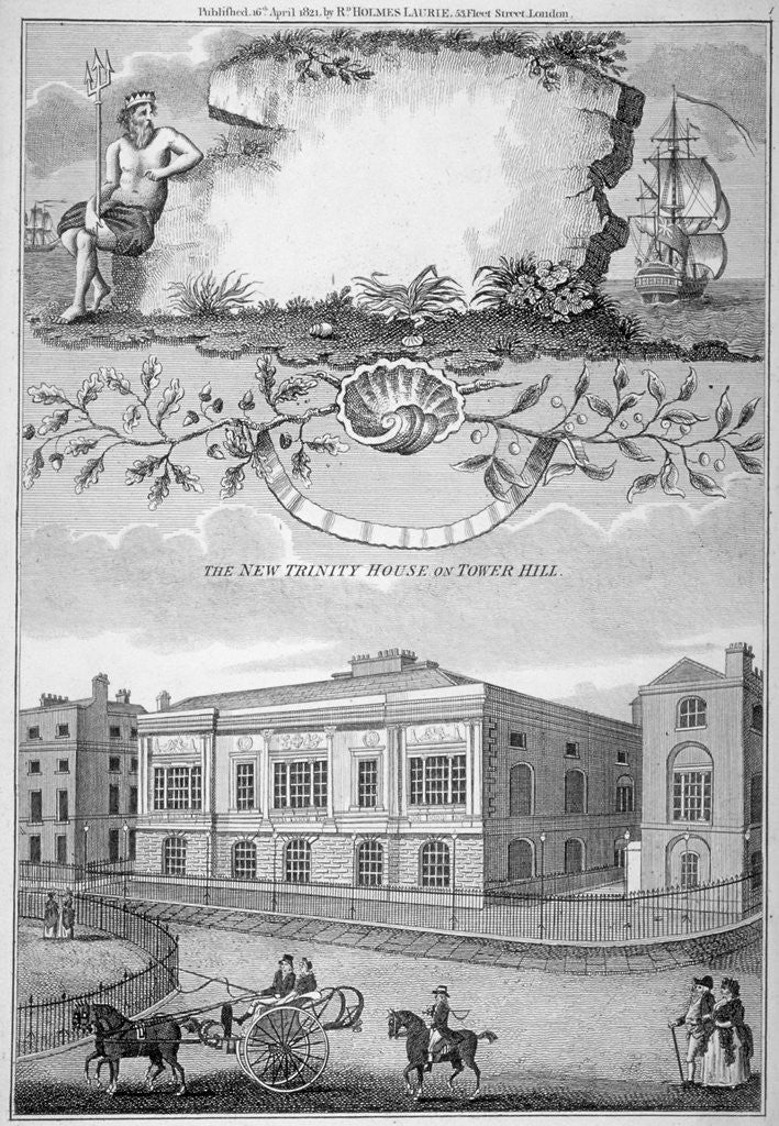 Detail of Trinity House, Trinity Square, City of London by Anonymous