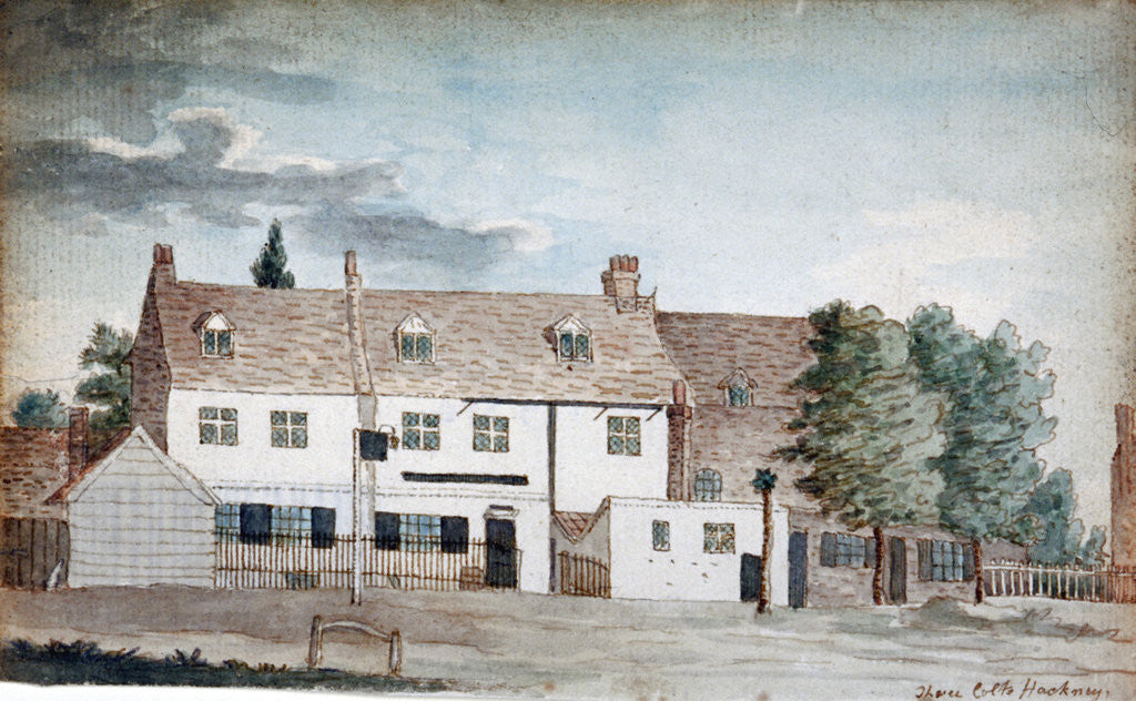 Detail of The Three Colts Inn, Hackney, London by Henry Vaughan